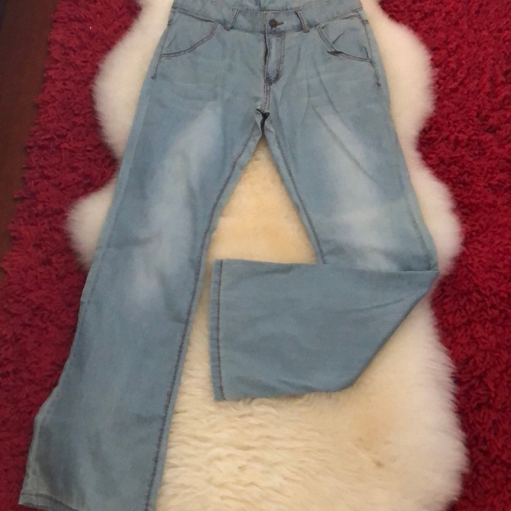 🌺Women’s Slim Tempered Vintage Wide-Legged Jeans